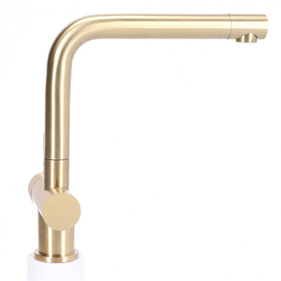 Keukenkraan Gold massief RVS inclusief 3M Waterfilter