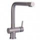 Keukenkraan Gun Metal massief RVS inclusief 3M Waterfilter