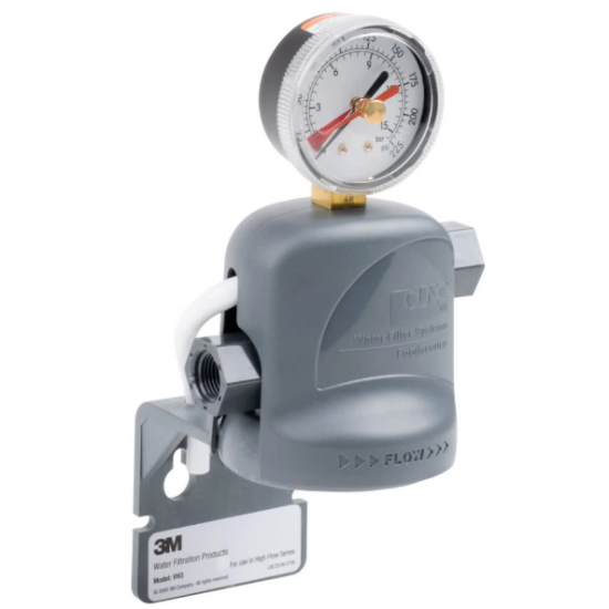 3M VH3-BSPT Filterkop met Manometer voor AP3